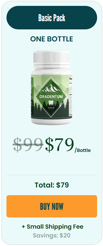 Oradentum 1 Bottle